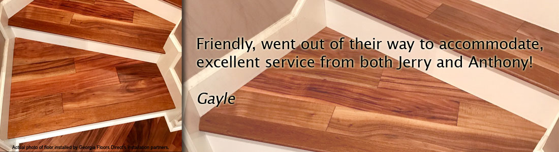 Hardwood flooring testimonial