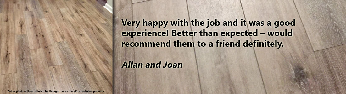 Hardwood flooring testimonial