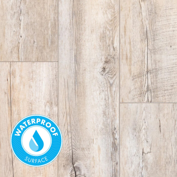 Waterproof Luxury Vinyl Plank - wood-look - Knotty Gray