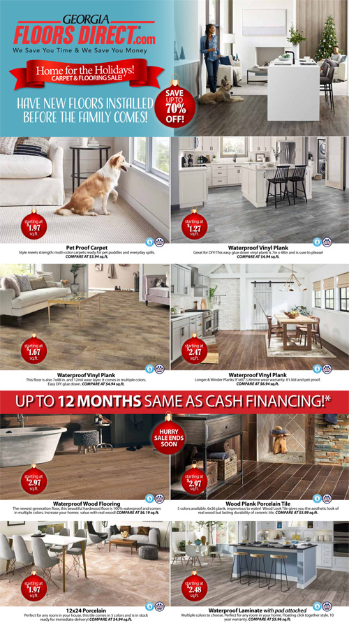 Specials at all our locations.