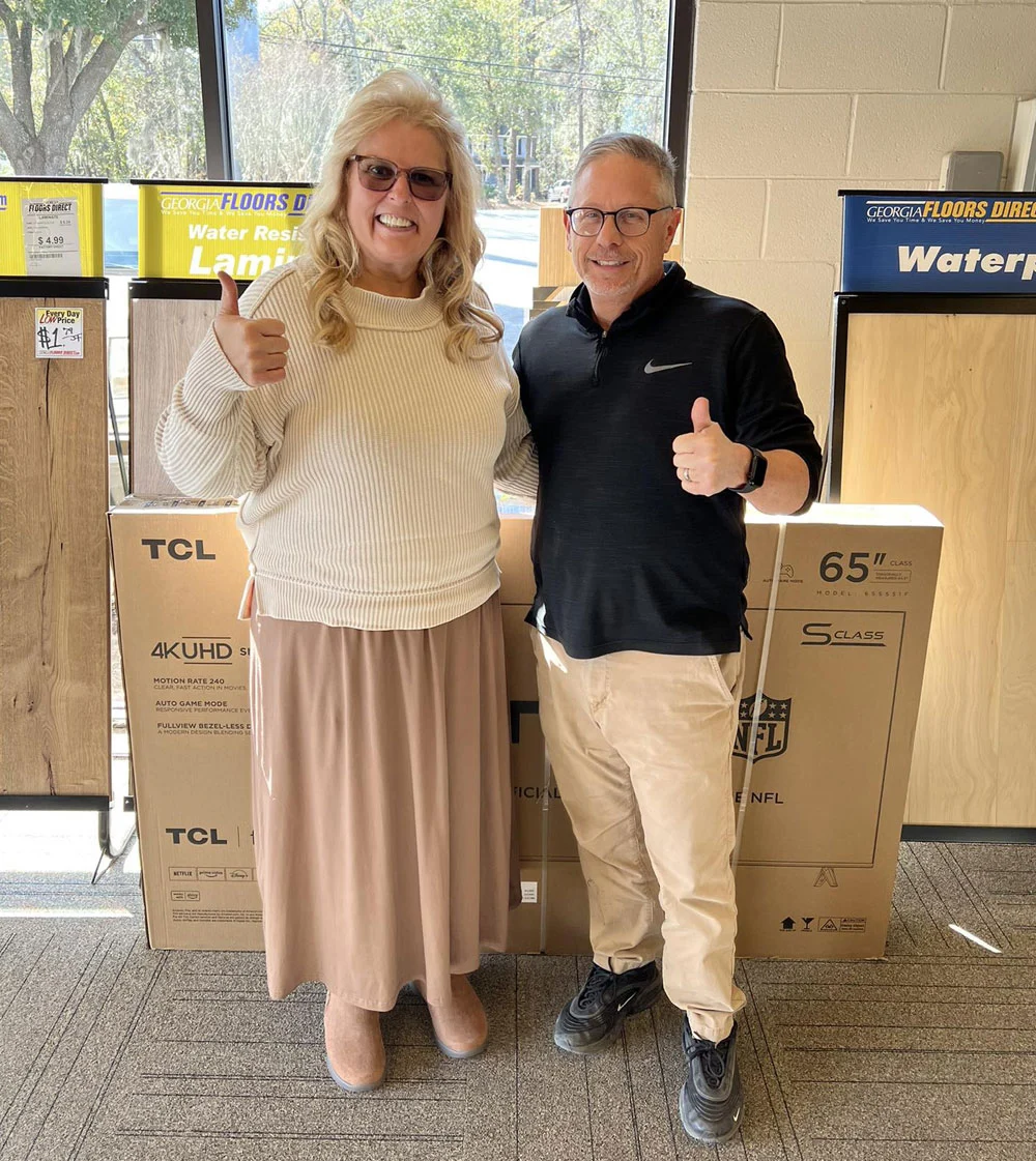 savTvWinner_1000w Big congratulations to Angela Abraham for winning the 60” Smart TV giveaway! 🎉Enjoy your new prize, and thanks to everyone who participated!